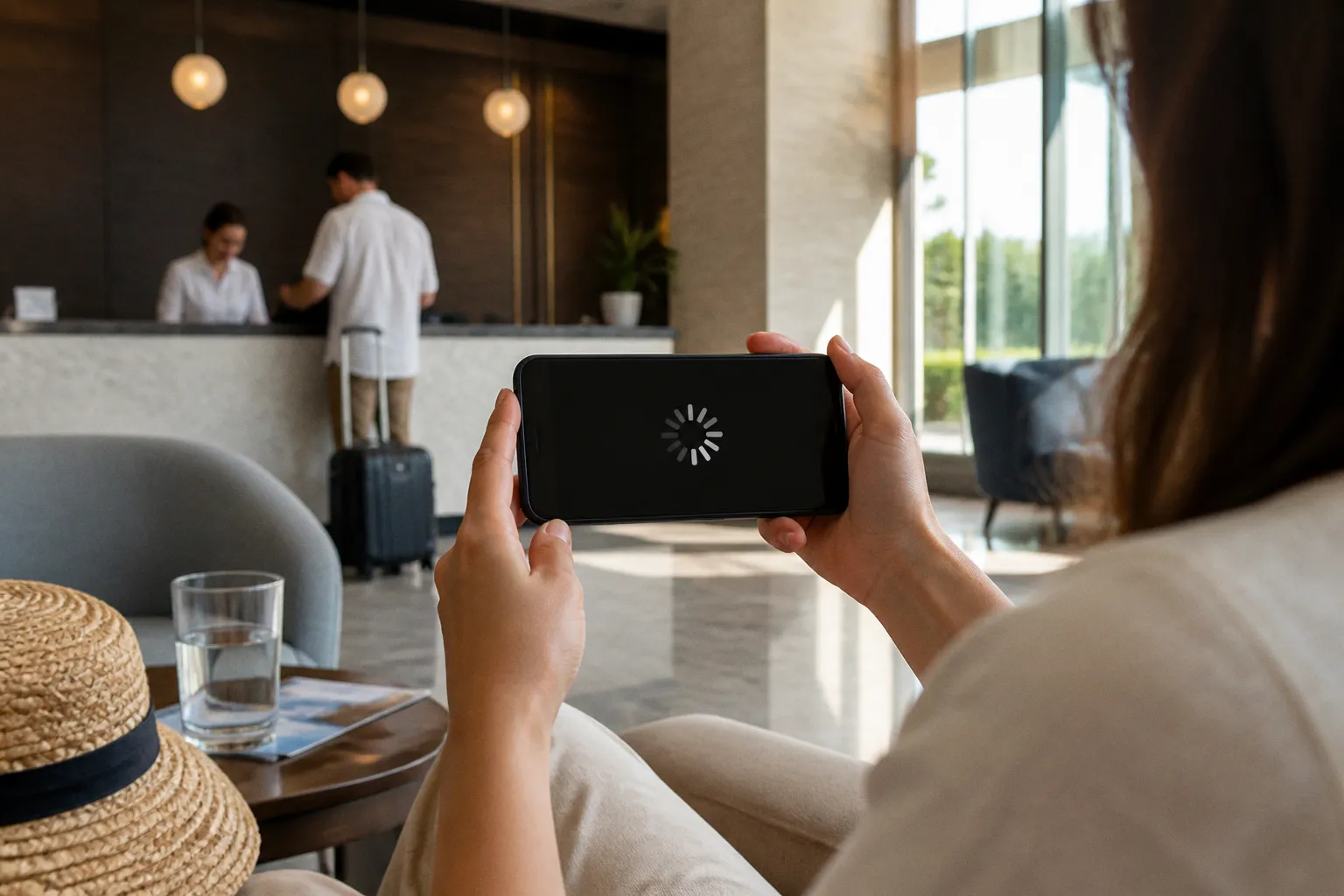 Does booking engine video slow down hotel websites?