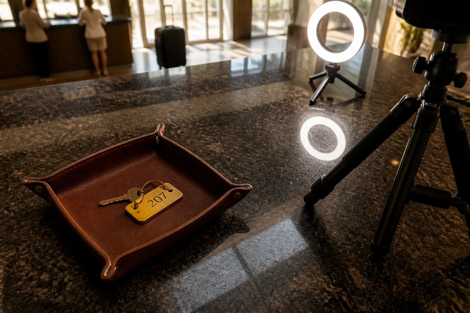 Hotel checkout video setup: assets to gather first
