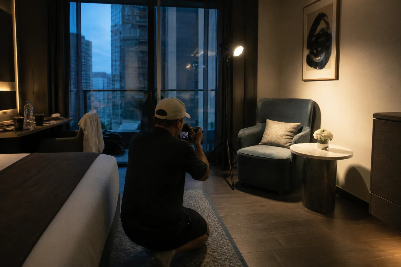 Hotel interior lighting: three gear paths for crisp footage