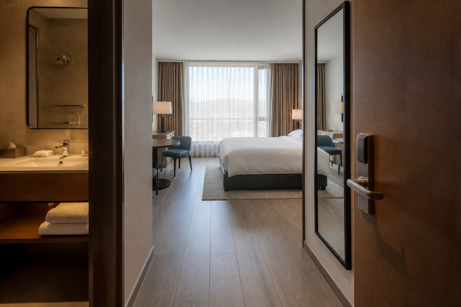 Hotel room walkthrough video: a step-by-step filming route