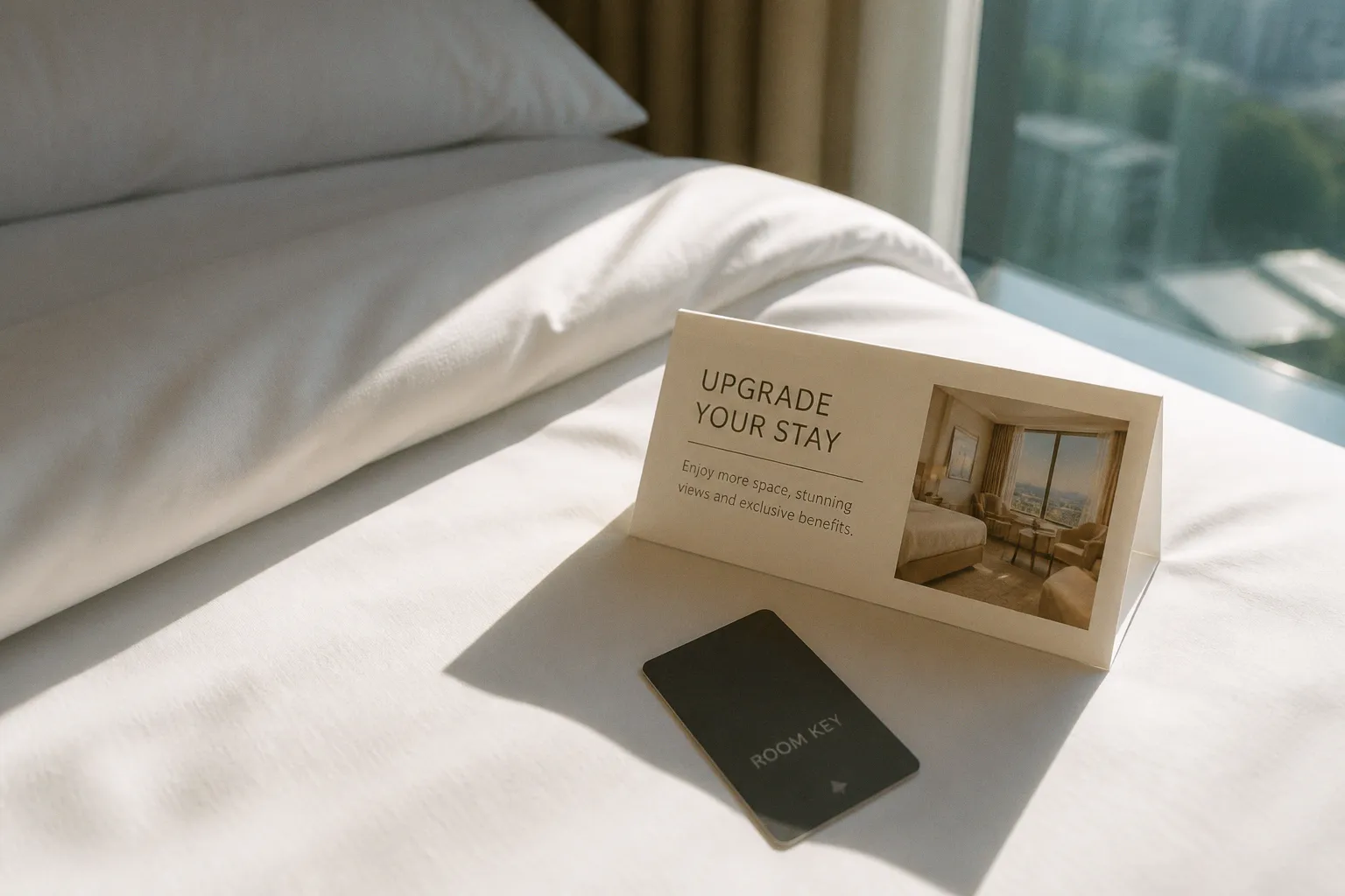 Room upgrade video upsells: an implementation roadmap