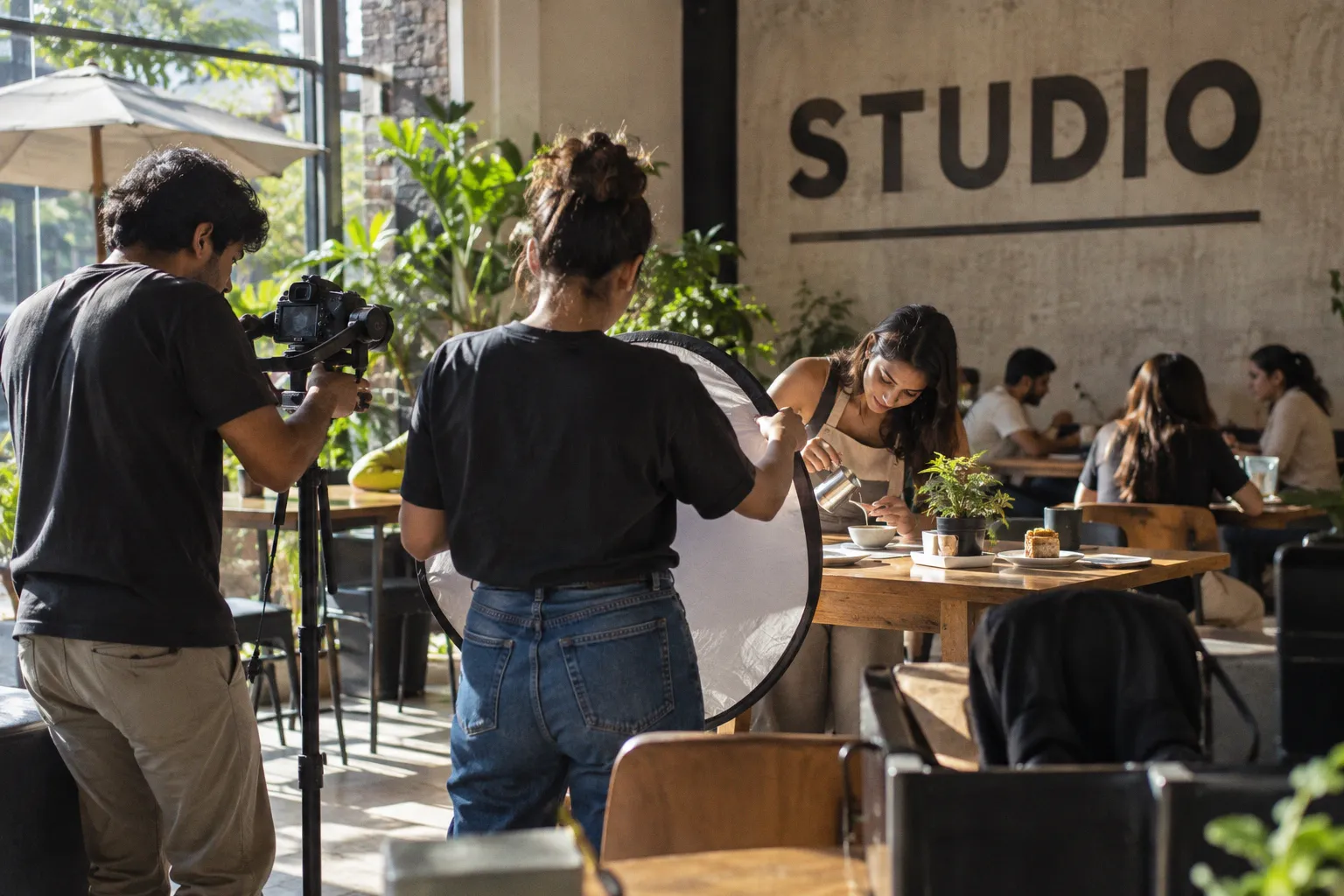 SOCIAL Transforms Café Spaces into Professional Content Creation Studios