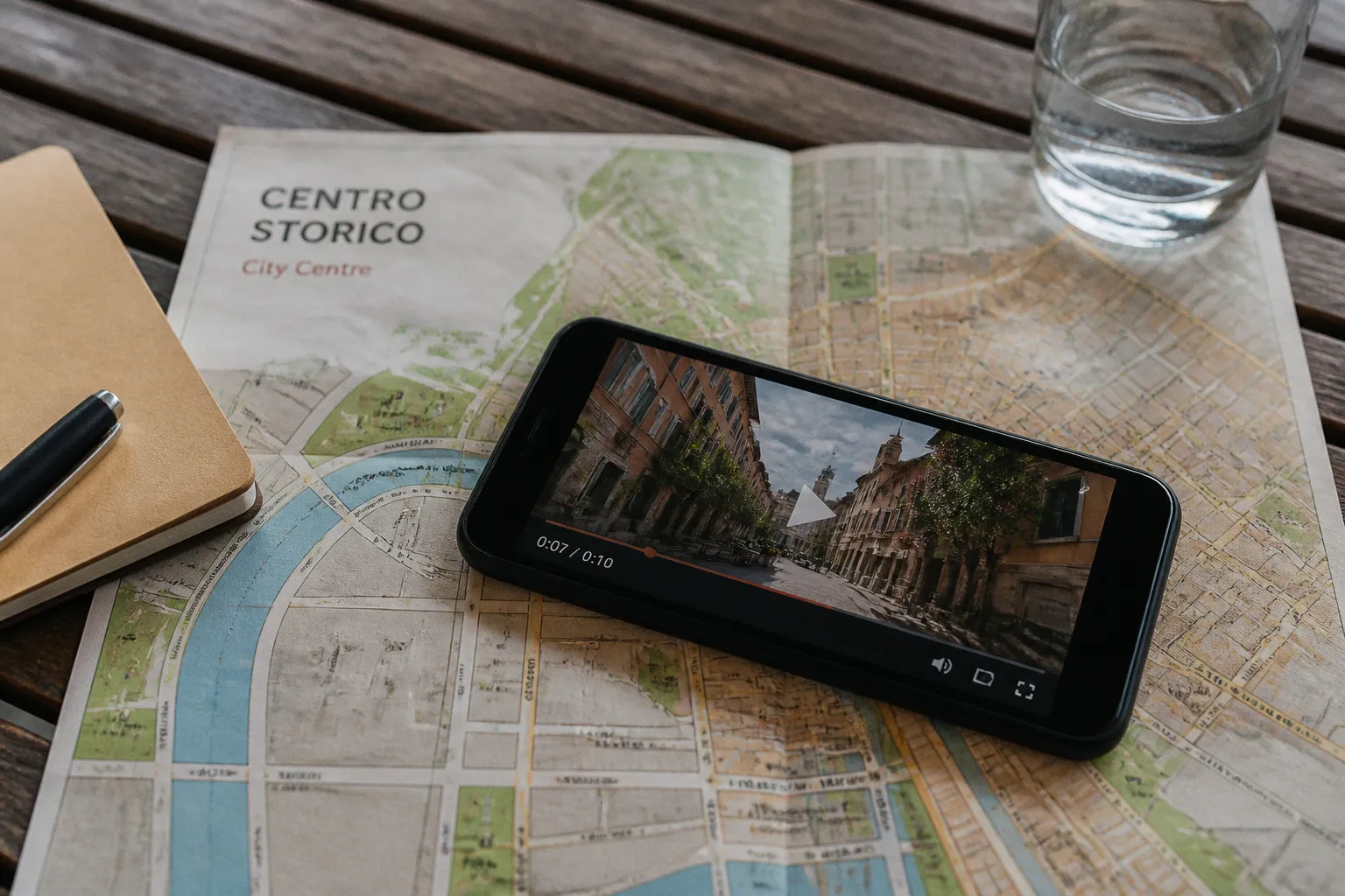 Video itineraries vs static guides for local tourism
